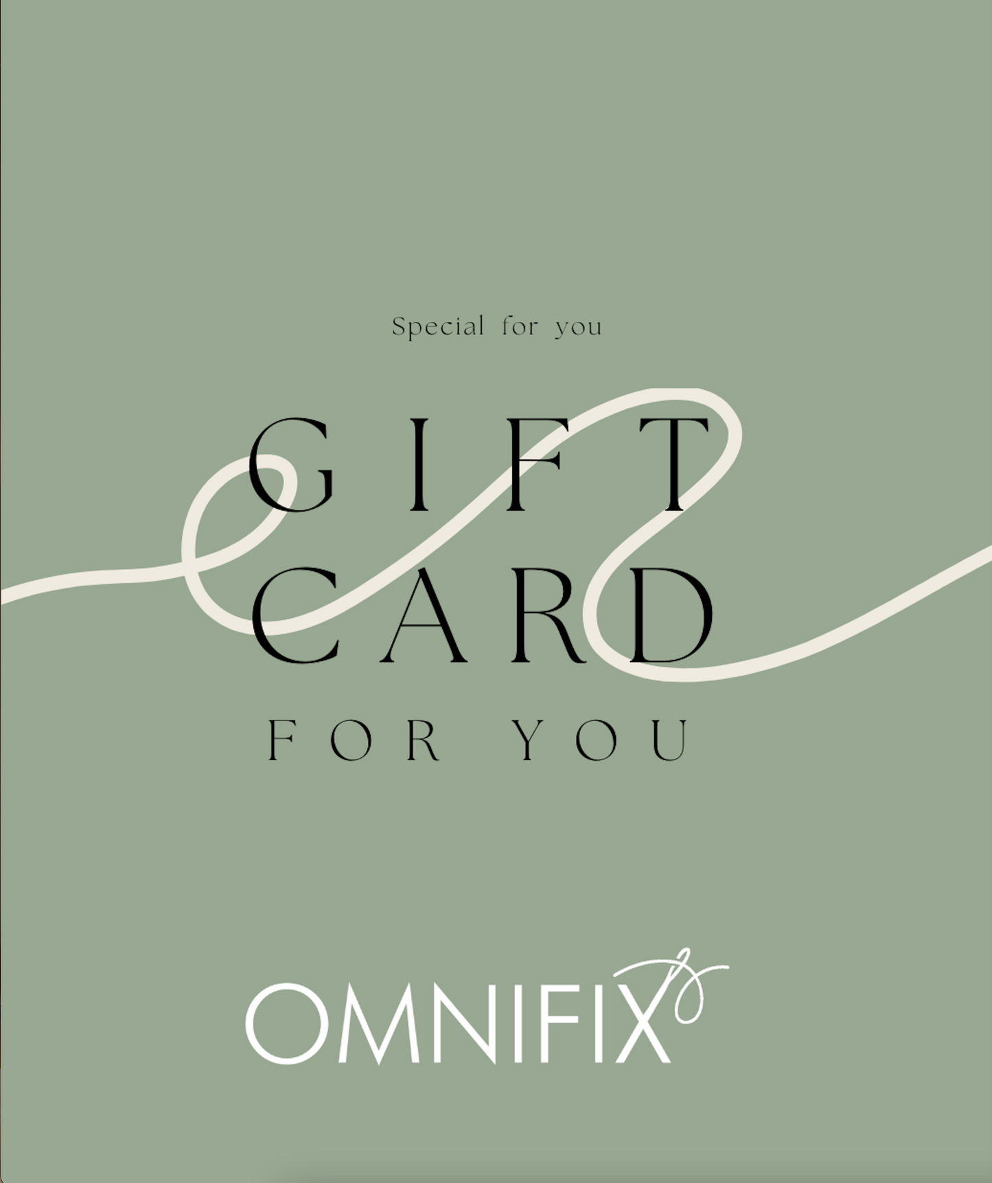 OMNIFIX Gift Card - Seamless Style